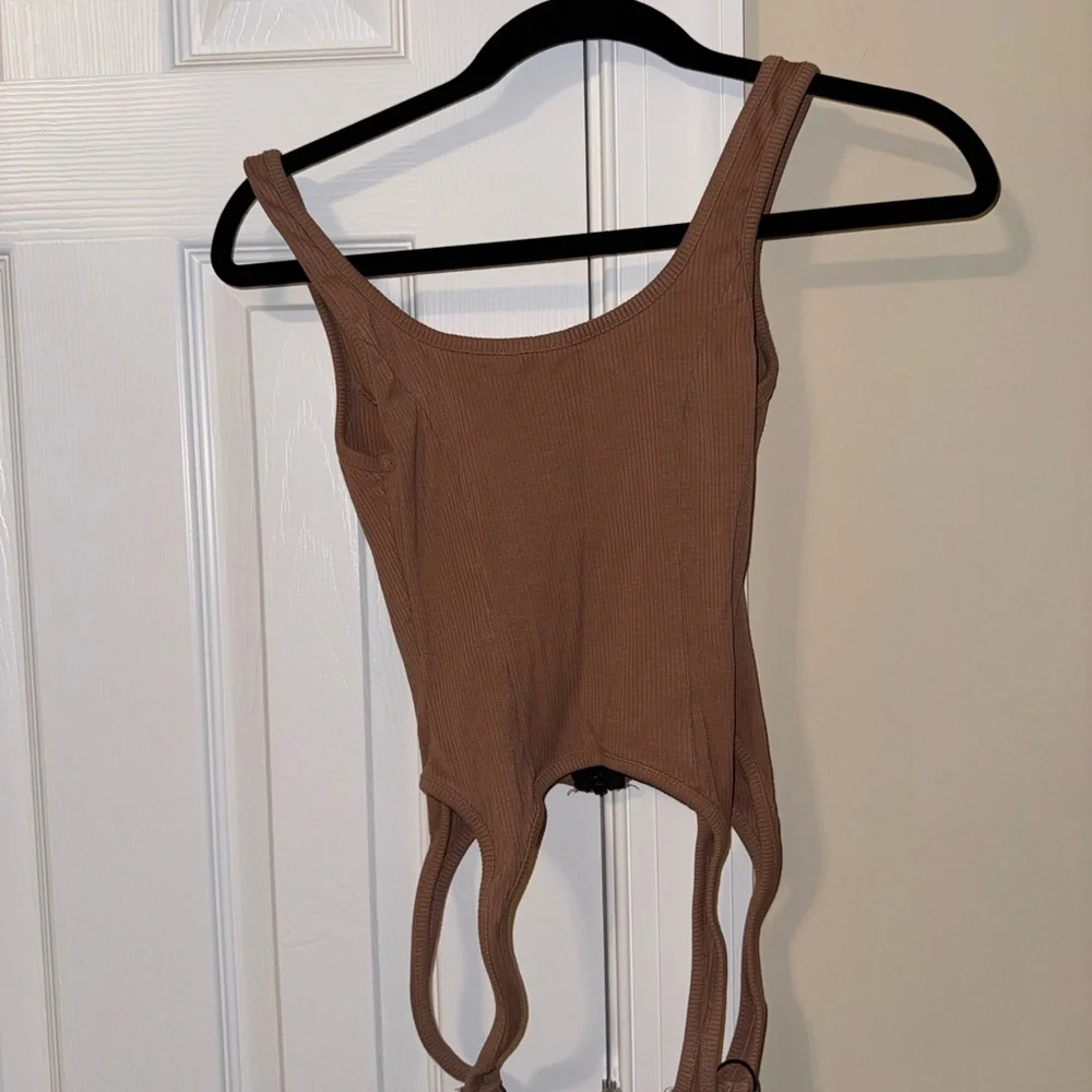 Naked Wardrobe snatch snd zipper corset - Picture 5 of 5